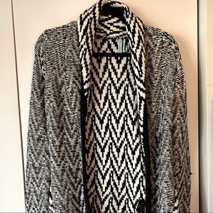 ✨Marciano Herringbone Open-Front, Size Small